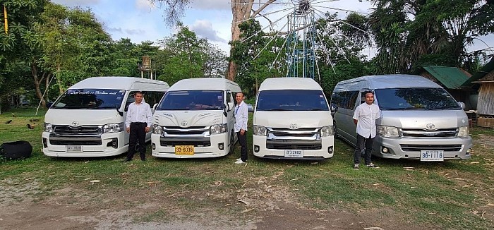 Van rental with driver in Bangkok
