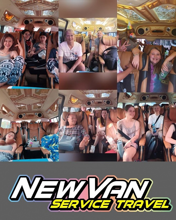 🚐 Rent a vip van, rent a vip van, do a tour of Damnoen Saduak Floating Market  🚐